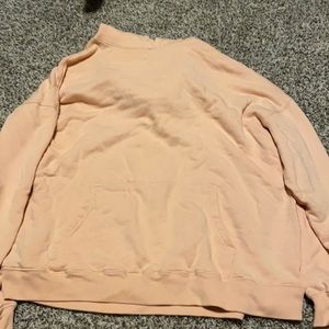 Men’s pink hoodie. Size large